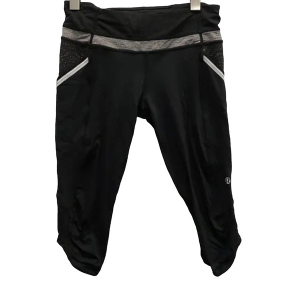 Lululemon Run A Marathon Cropped Leggings EUC - Picture 2 of 7
